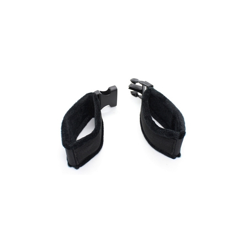 menottes de poignets buckle noir 4