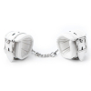 menottes de poignets cuff bomb blanches 2