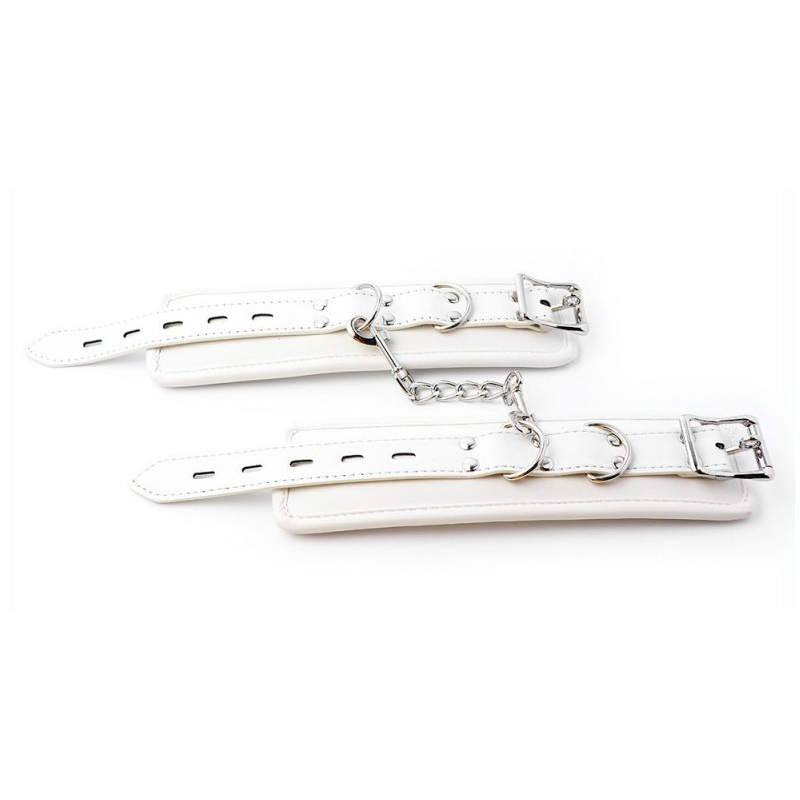 menottes de poignets cuff bomb blanches 7