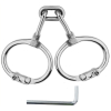 menottes de poignets en metal third strict