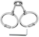 menottes de poignets en metal third strict