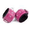 menottes de poignets furcuffs noir rose 2