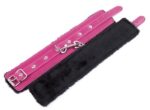 menottes de poignets furcuffs noir rose 3