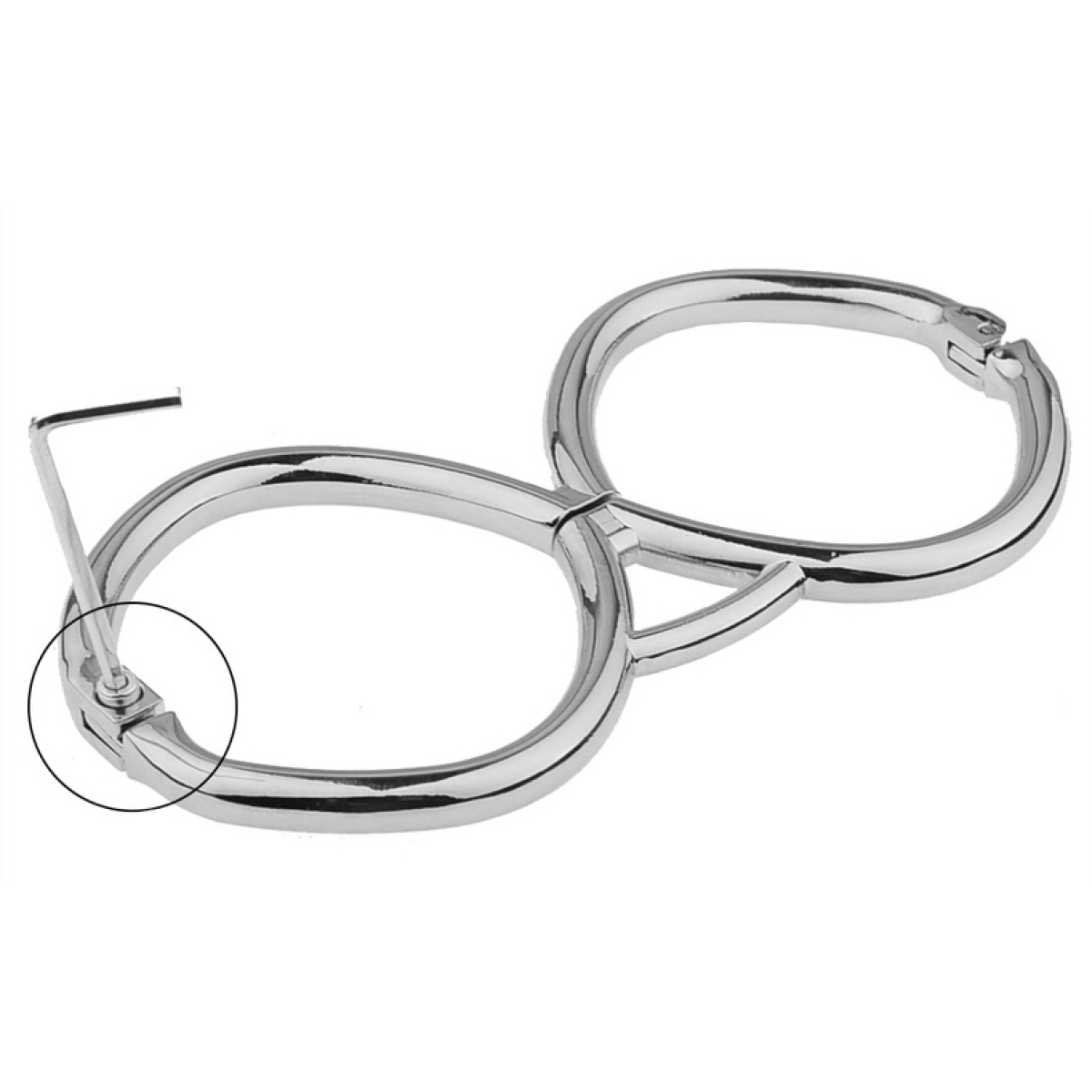 menottes de poignets hex 15cm 3