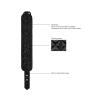 menottes de poignets luxury noire 2 scaled