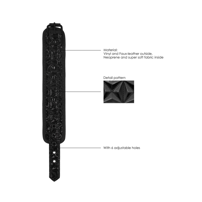 menottes de poignets luxury noire 2 scaled