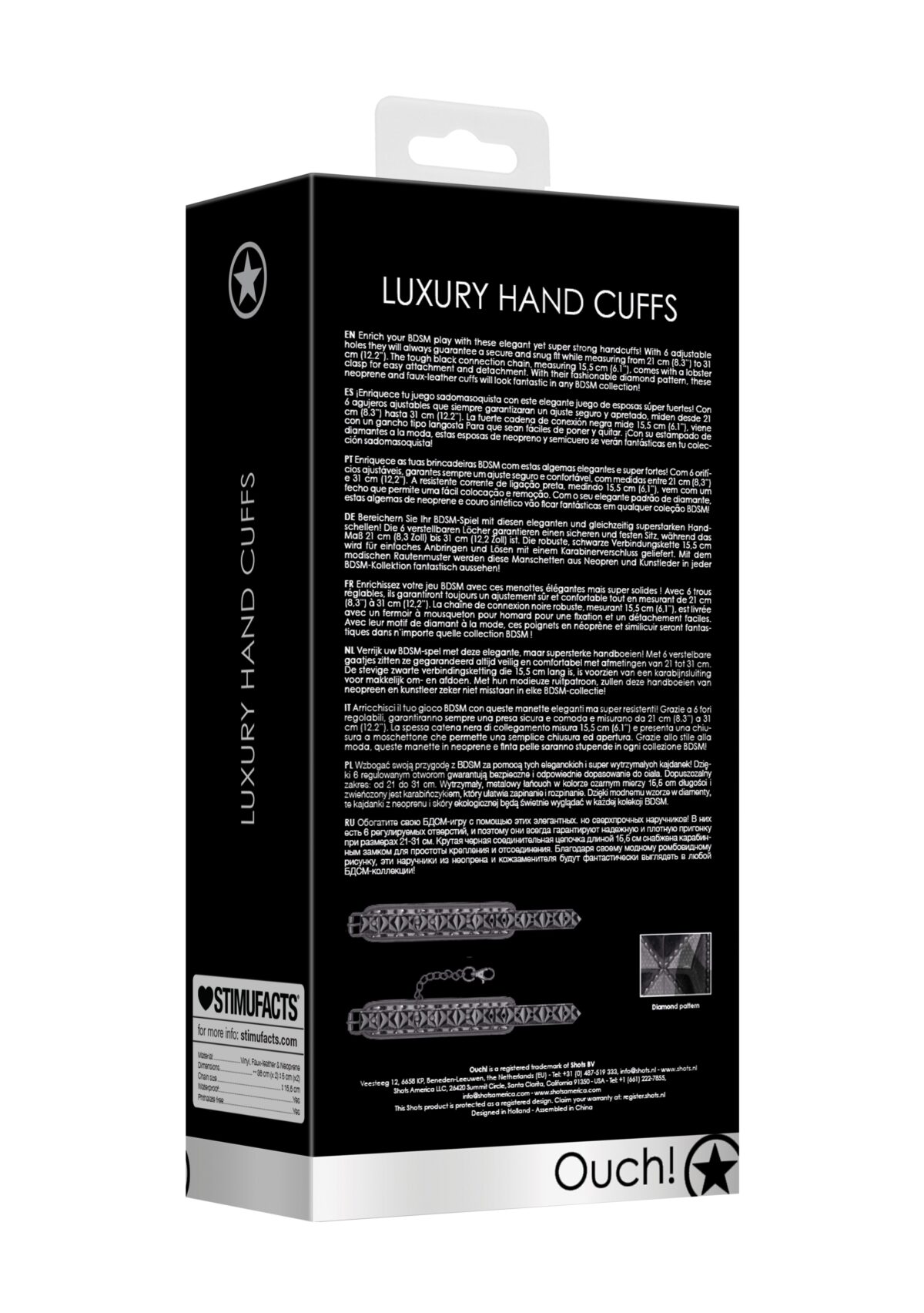 menottes de poignets luxury noire 9 scaled