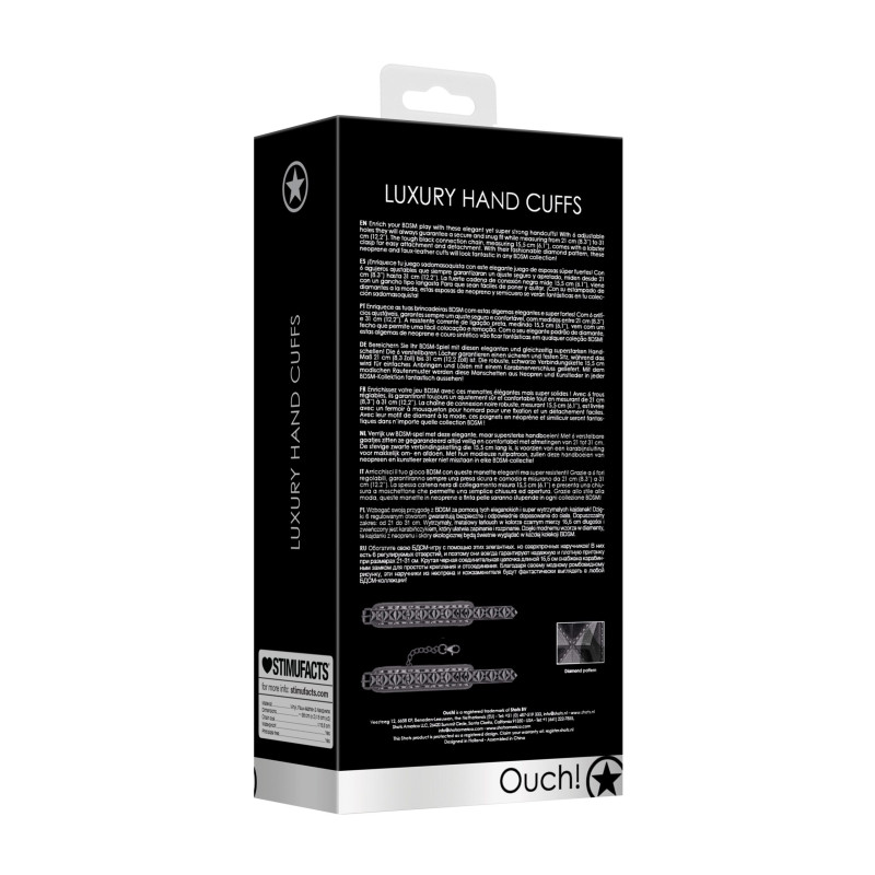 menottes de poignets luxury noire 9 scaled