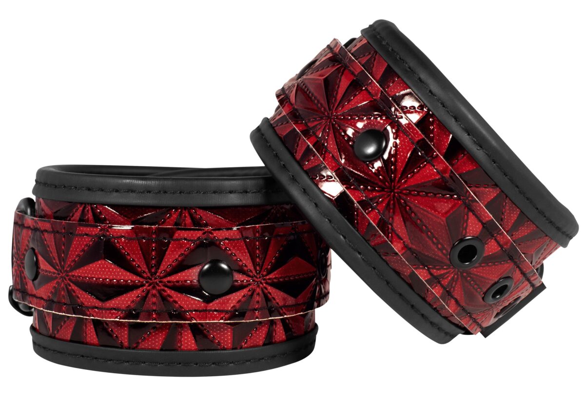 menottes de poignets luxury rouge scaled