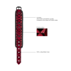 menottes de poignets luxury rouge 4 scaled