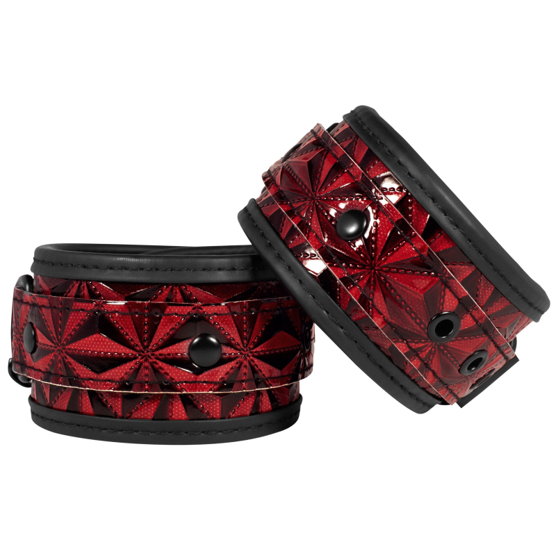 menottes de poignets luxury rouge scaled
