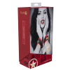 menottes de poignets milan noir et rouge 1