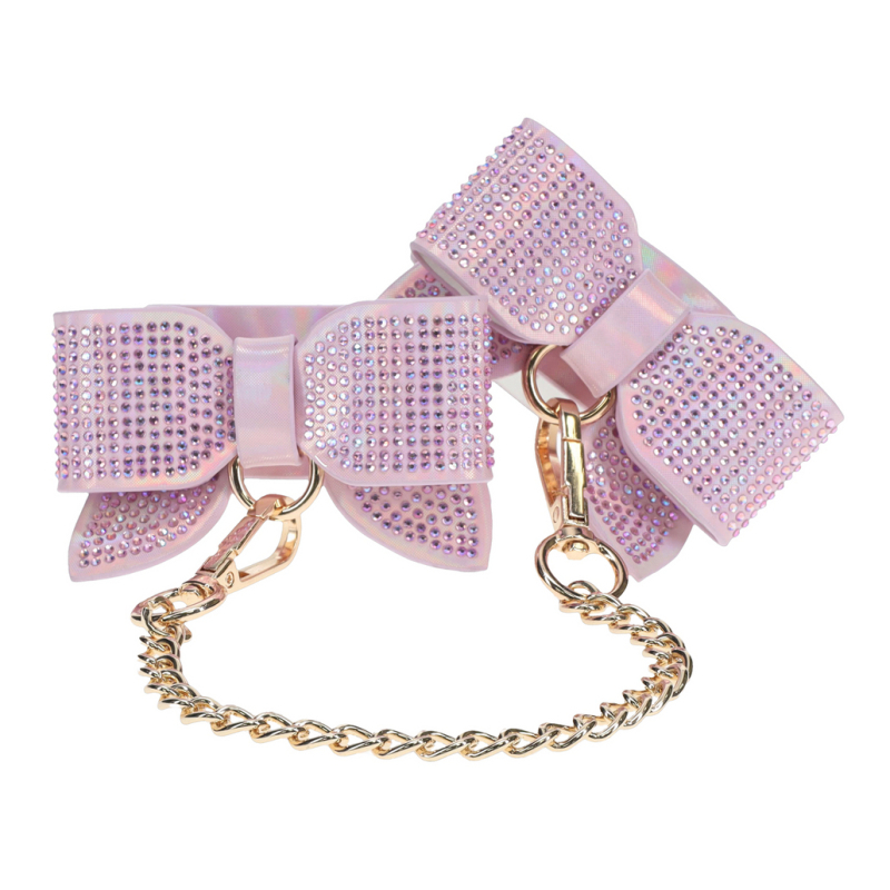 menottes de poignets paris rose