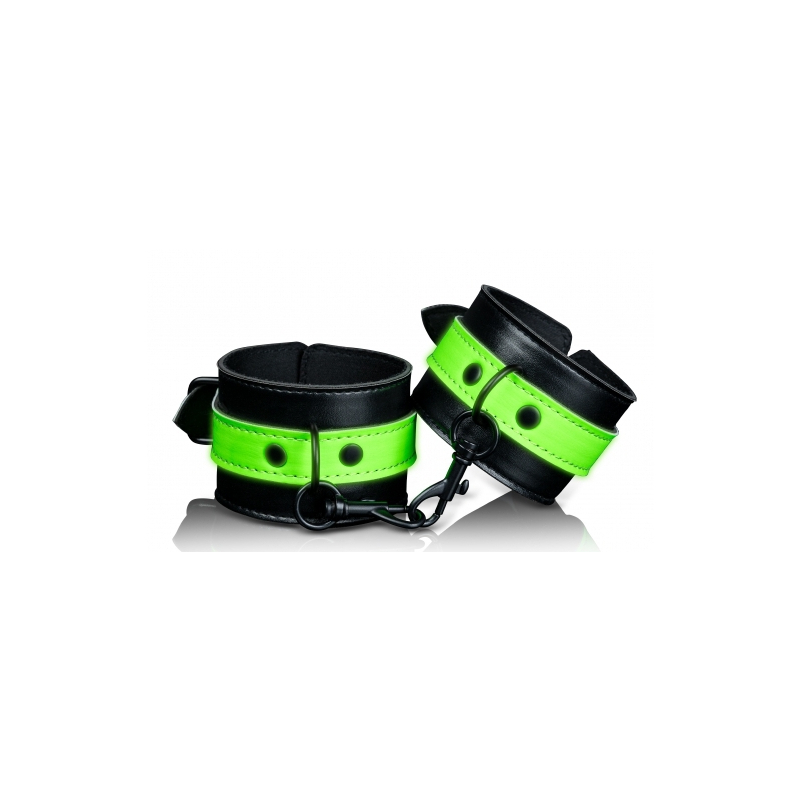 menottes de poignets phosphorescentes glow