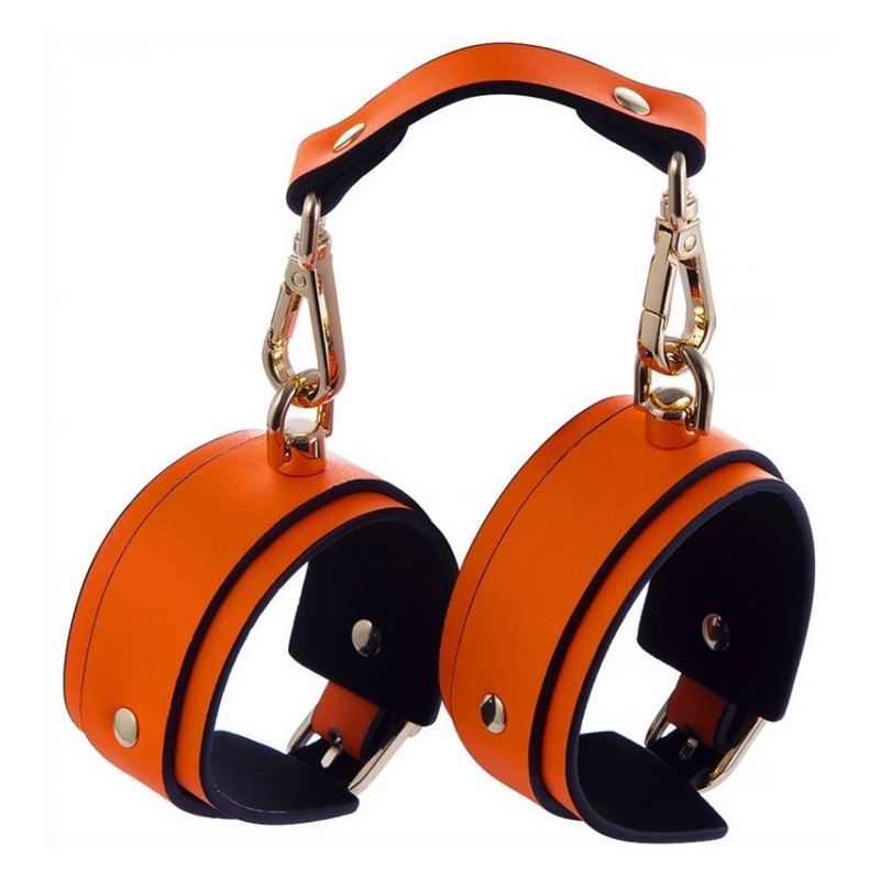 menottes de poignets phosphorescentes luminous orange 1