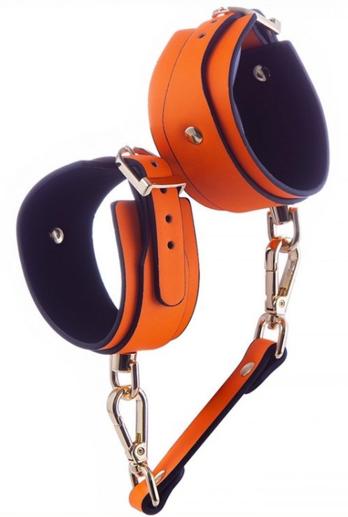 menottes de poignets phosphorescentes luminous orange