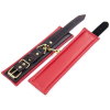 menottes de poignets rembourrees thicken noir rouge 1