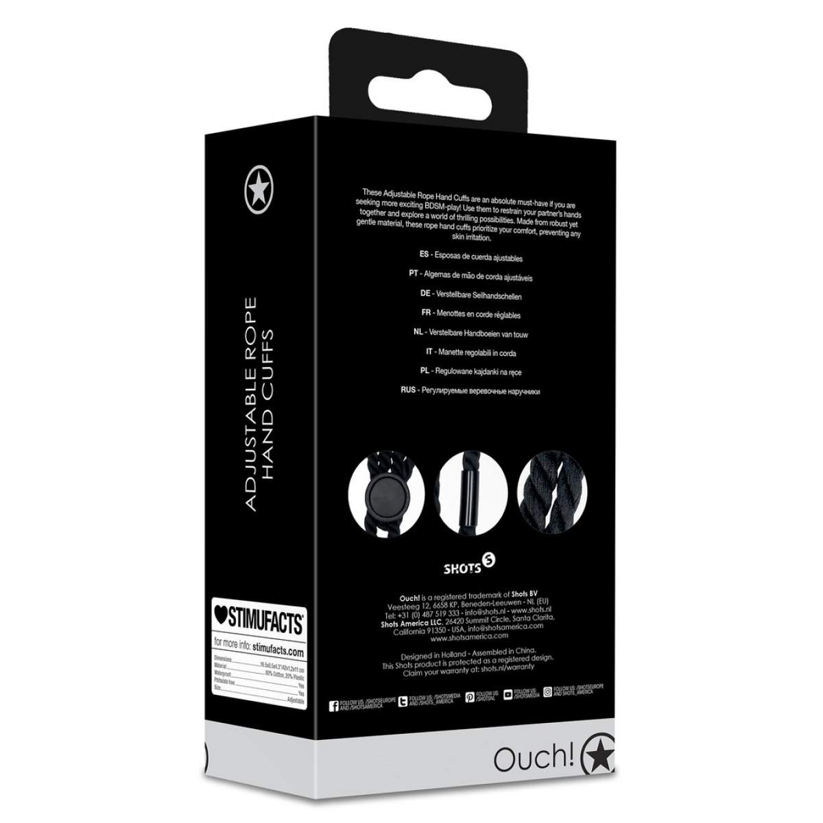 menottes de poignets ropecuffs 2