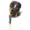 menottes de poignets studded vogue noires 5