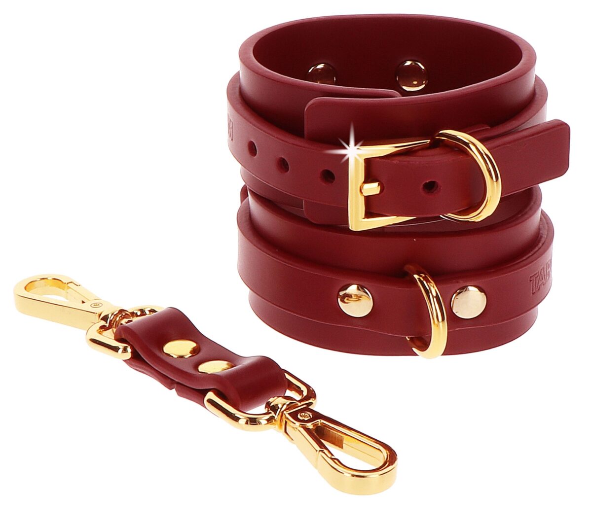 menottes de poignets taboom rouges 3