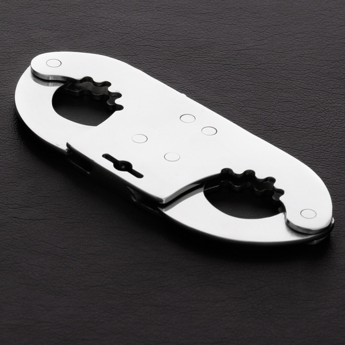 menottes de pouces en metal triune