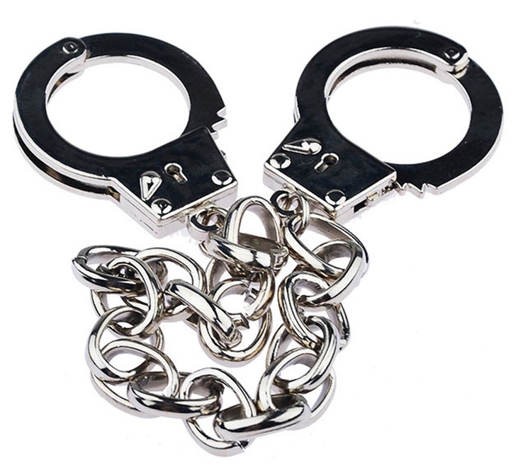menottes de pouces en metal