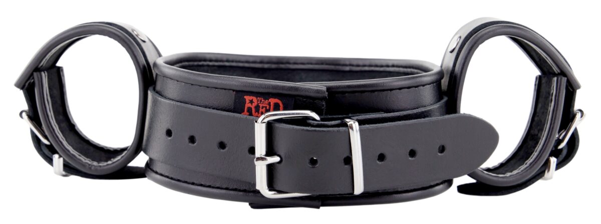 menottes de retenue cou mains en cuir 7 scaled