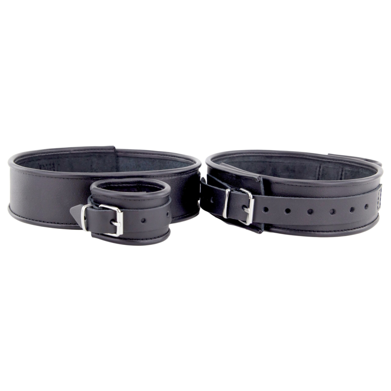 menottes de retenue cuisses mains en cuir 5 scaled