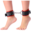 menottes en cuir pour les chevilles noir rouge 2 scaled