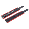 menottes en cuir pour les chevilles noir rouge 4 scaled