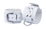 menottes en cuir ultra blanches scaled