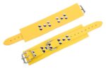 menottes en cuir ultra jaunes 4 scaled