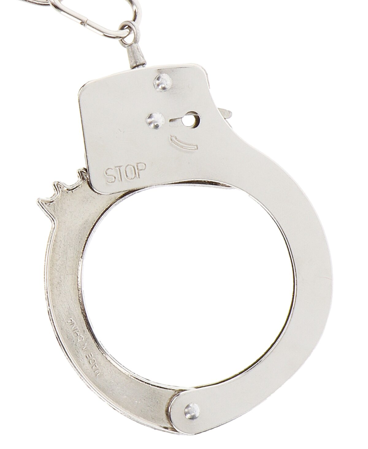 menottes en metal fun cuffs argentees 1