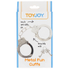 menottes en metal fun cuffs argentees 3
