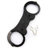 menottes en metal lock rigid noires