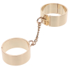 menottes en metal slave wrist taboom dorees 4