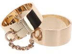 menottes en metal slave wrist taboom dorees 7