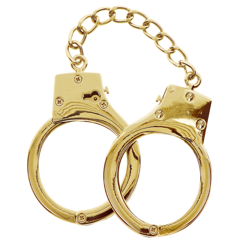 menottes en metal taboom dorees 3