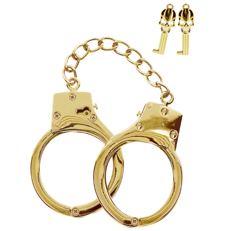 menottes en metal taboom dorees 4