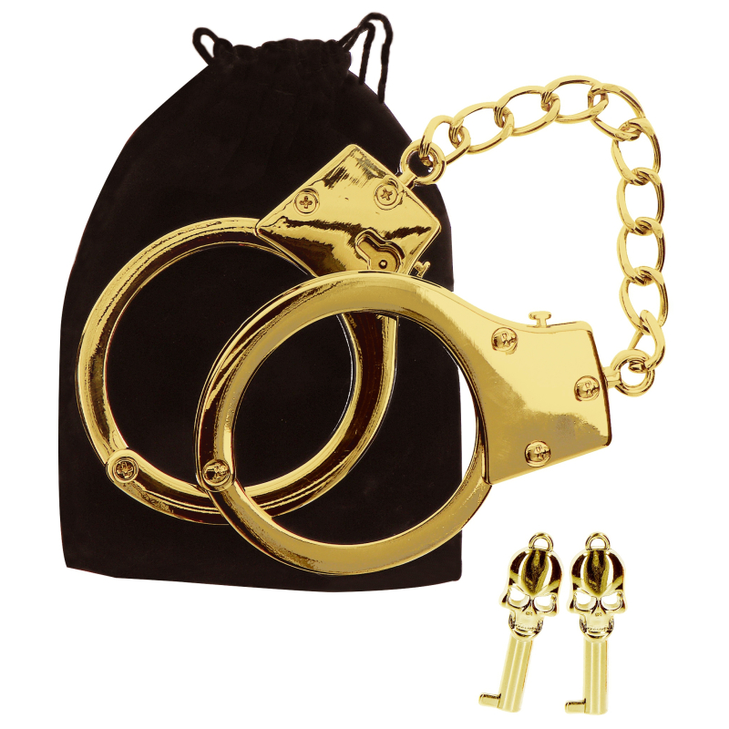 menottes en metal taboom dorees 5