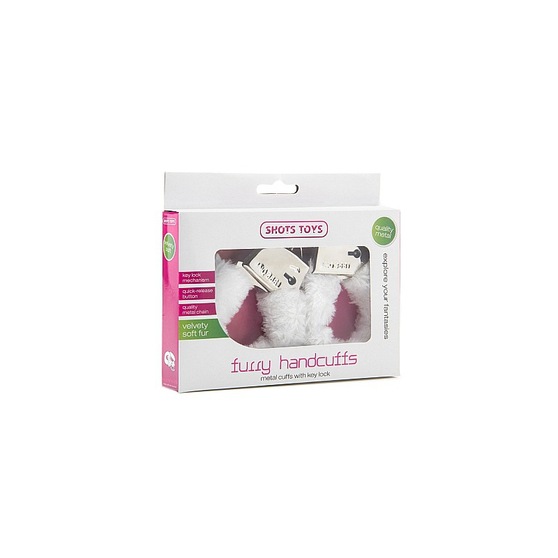 menottes furry blanches 1