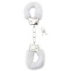 menottes furry blanches