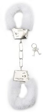 menottes furry blanches