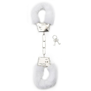 menottes furry blanches