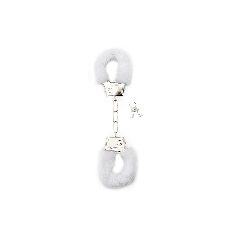 menottes furry blanches