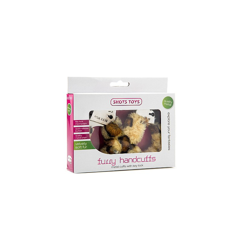 menottes furry leopard 1