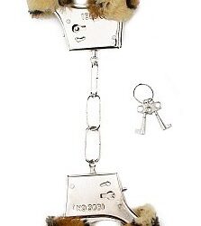 menottes furry leopard