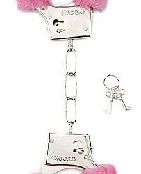 menottes furry roses