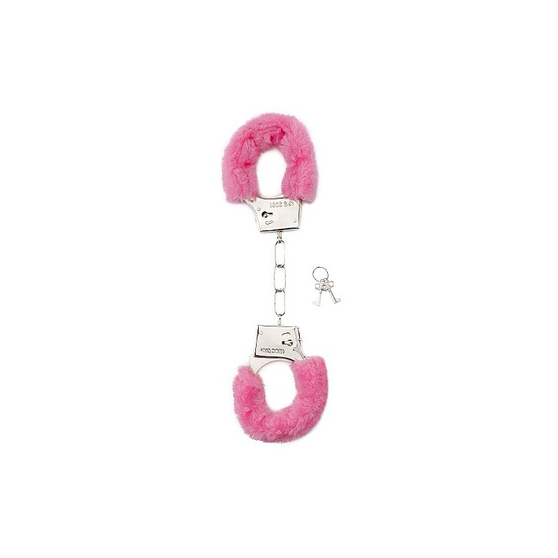 menottes furry roses