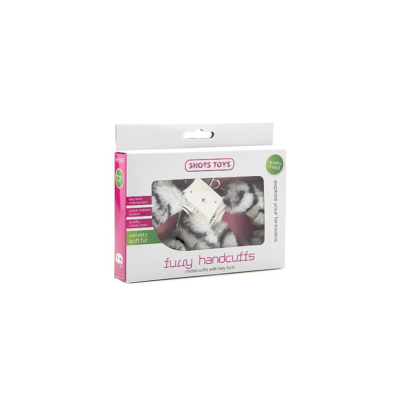 menottes furry zebre 1